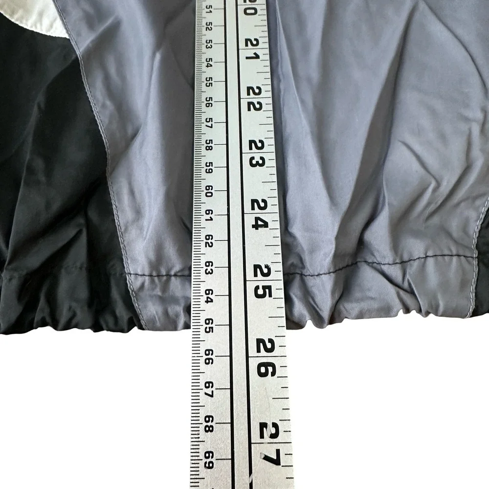Vintage Nike Colorblock Windbreaker Jacket Men's Size L Black Gray Pink White - Picture 9 of 10